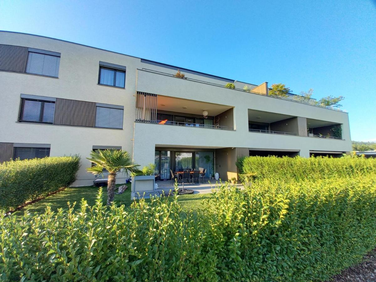 Casa ManSa - Ferienwohnung mit gemütlichem Garten Wolfurt Exterior foto